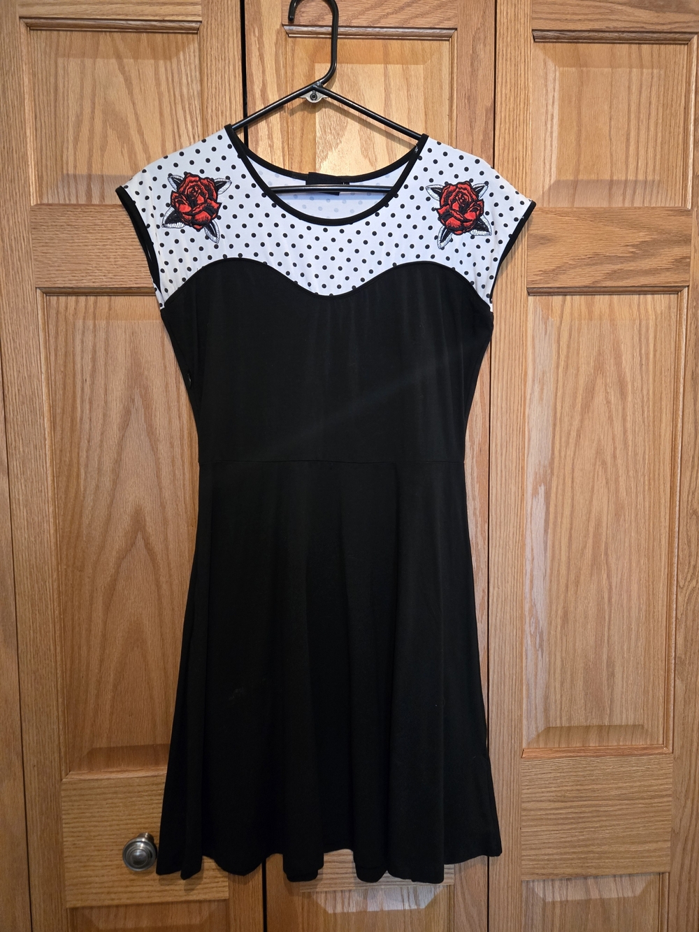 Vintage Pinup Style Fit And Flare Dress